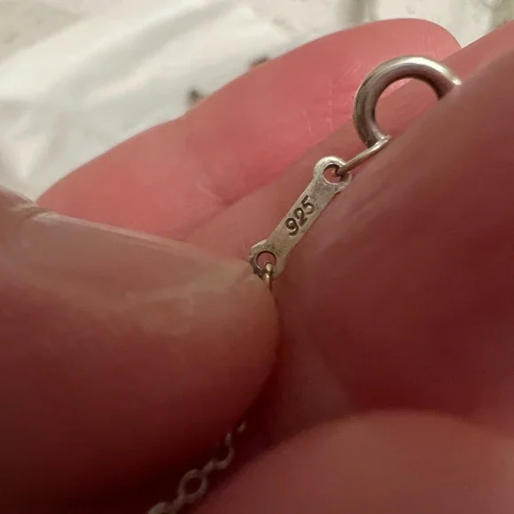 Tiffany & Co. Peretti Elegant Silver thin Chain Necklace☝️❤️ - Picture 6 of 8